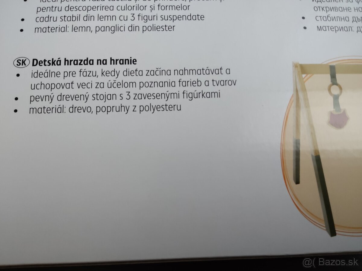 Detská drevená hrazdička - 3