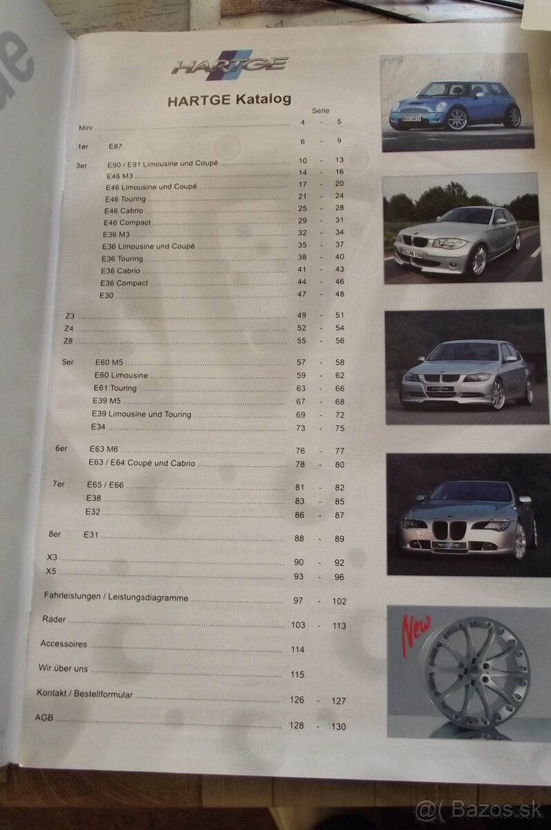 BMW Hartge katalóg - 3