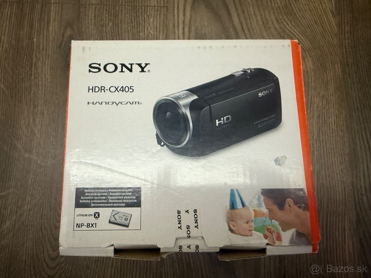 SONY HDR CX 405 - NOVA NEPOUZITA - 3