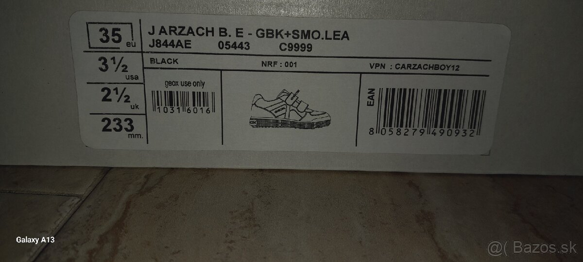 Chlapčenské topanky Geox, veľkosť 35 - 3