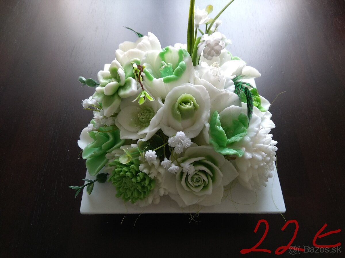 Mydlove dekorácie - 3