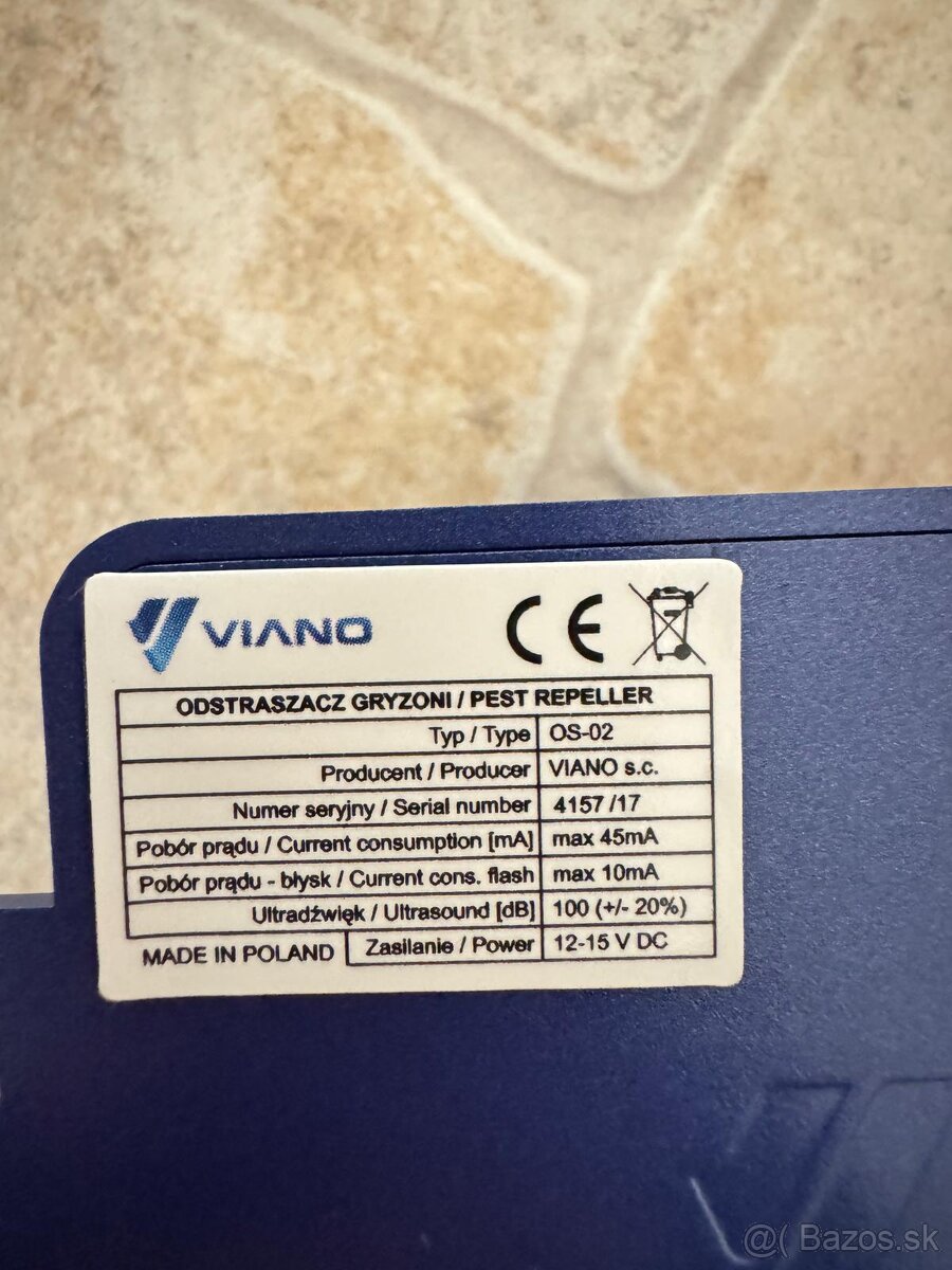 Nový odpudzovač kún do auta- Viano - 3