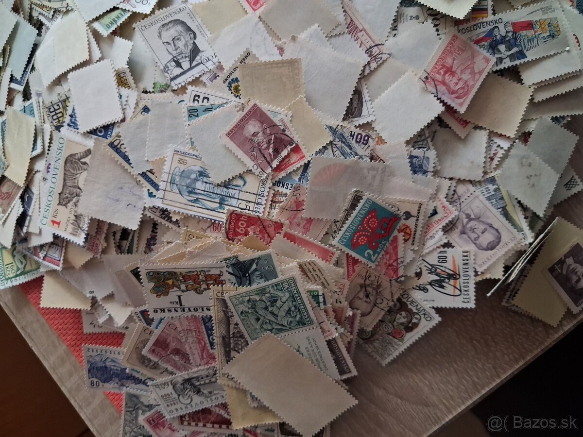 Známky mix Československo 0,500kg 2 - 3