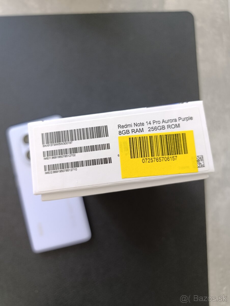 Xiaomi redmi note 14 pro Aurora purple - 3