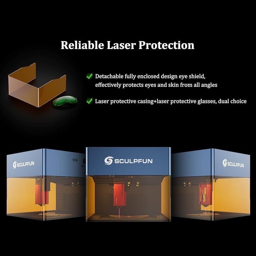 Laser SCULPFUN iCube Pro - 5W - 3