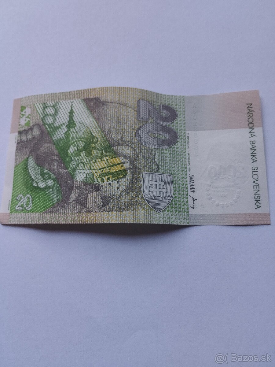 Slovenská milénium bankovka - 3