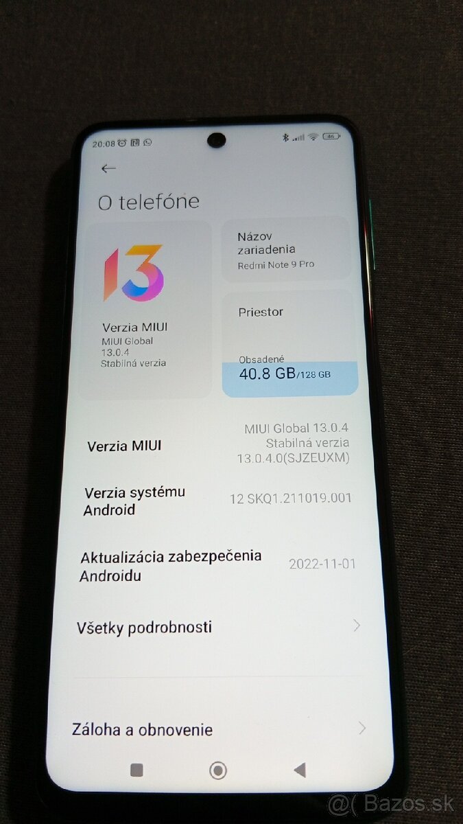 Predám Redmi Note 9 pro - 3