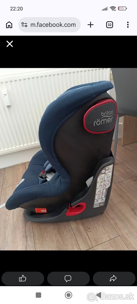 Autosedačka Britax romer - 3