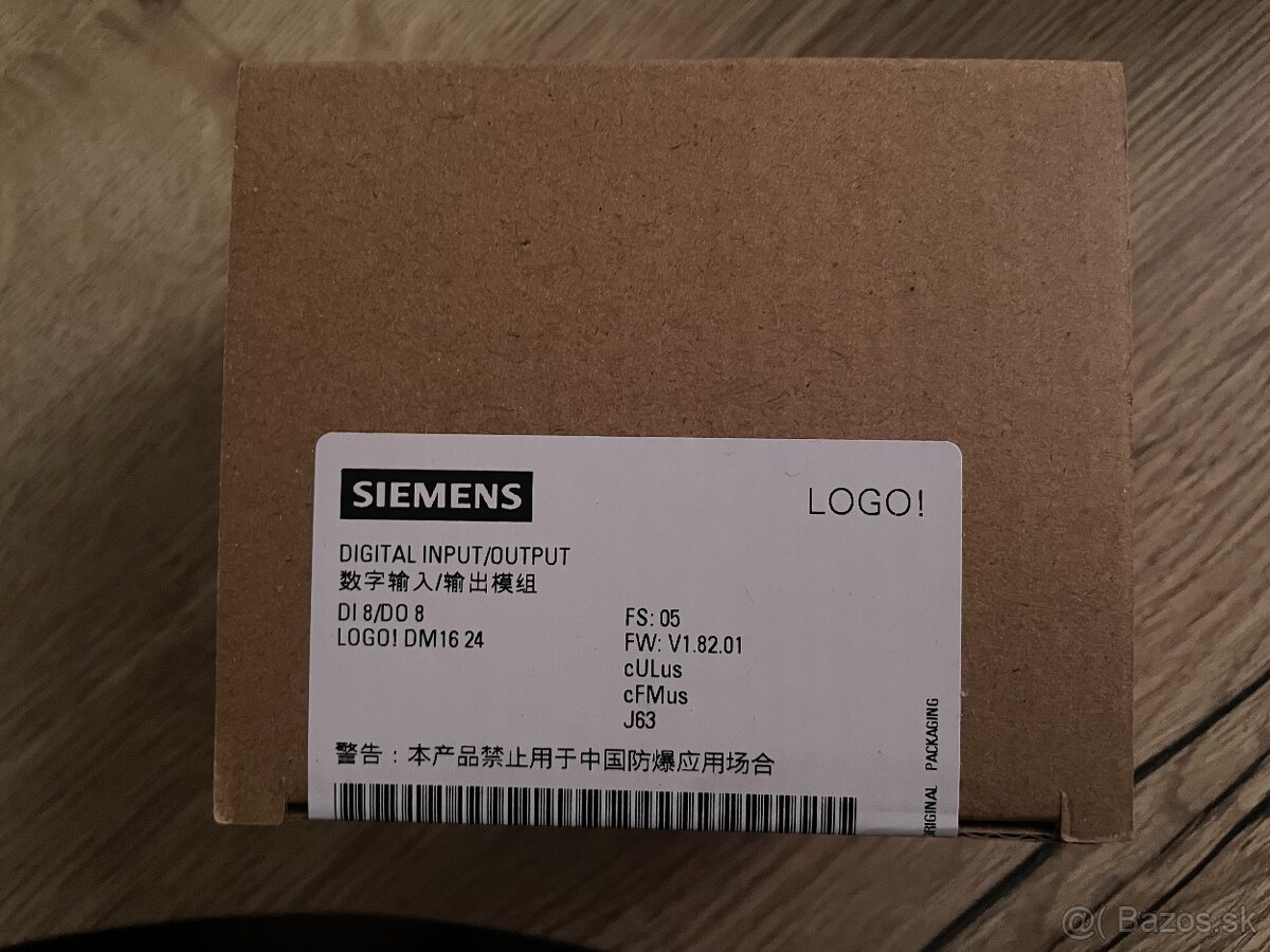 Siemens Logo moduly - PLC, zdroj, extension - 3