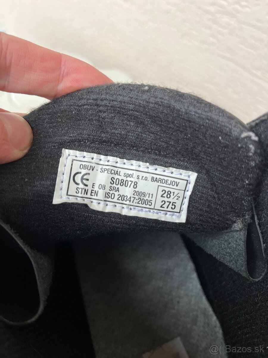 Kožená obuv Bardejov veľ. č. 42 - 3