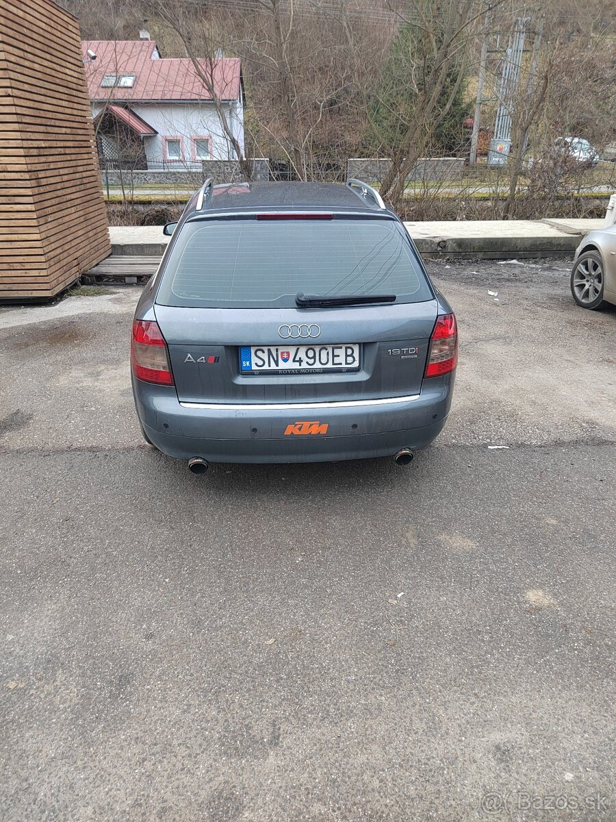 Predám Audi A4 b6, 1.9 tdi quatro - 3