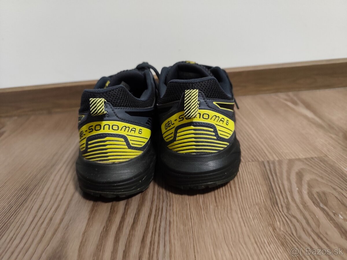 Asics 46 - pánske čierne tenisky - 3