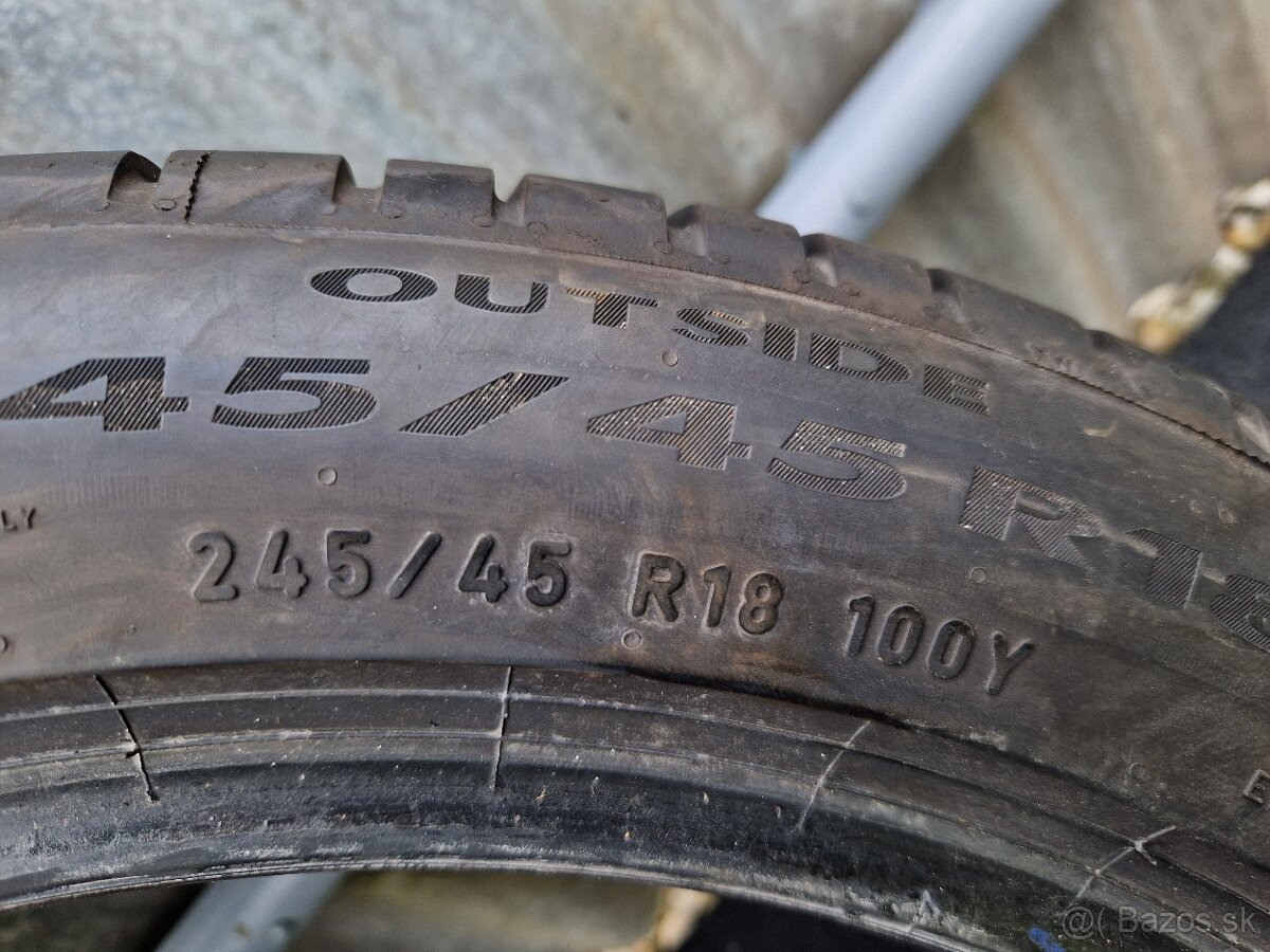 245/45 R18 Pirelli Cinturato P7 Letne - 3