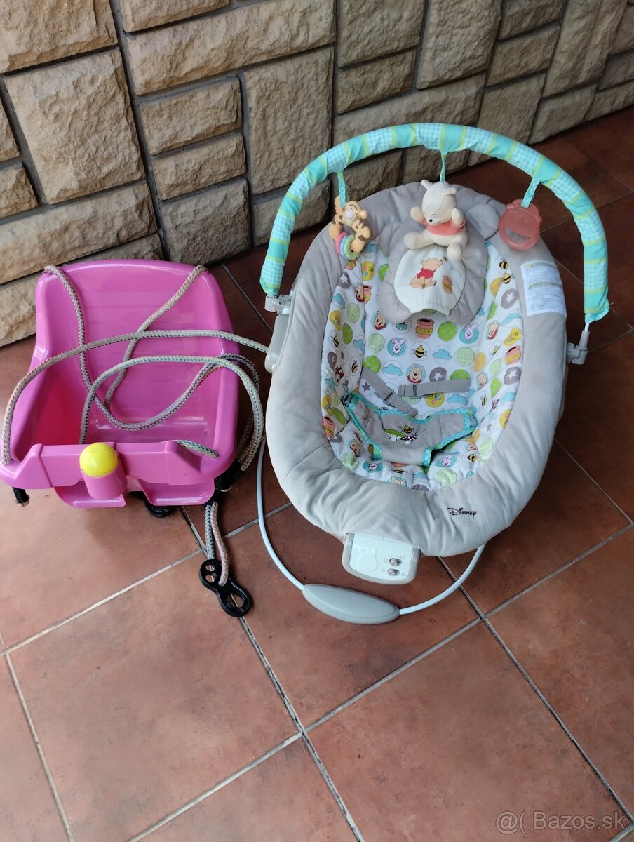 odrážadlo,vanička, stolička lehátko, hojdačka - 3