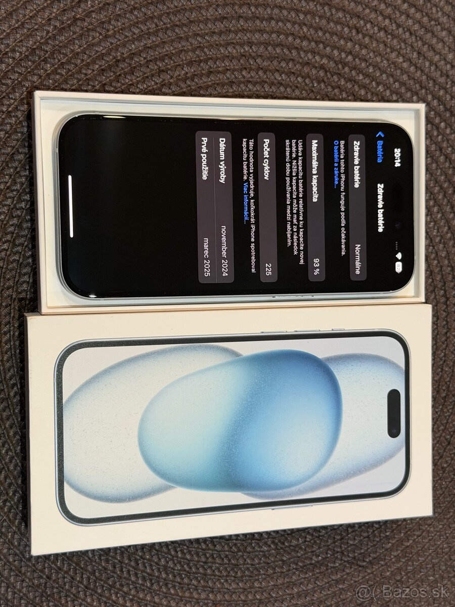 iPhone 15 128gb modrý - 3