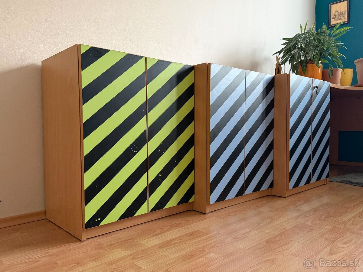 4 skrinky a stôl - 3