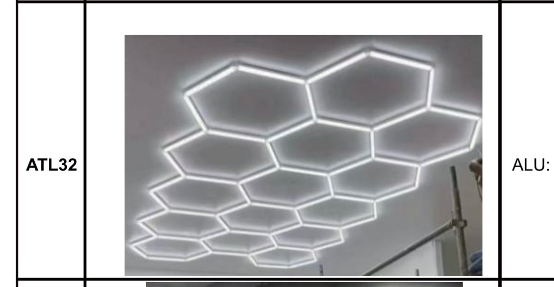 LED svetlá HEXAGON skladom - 3