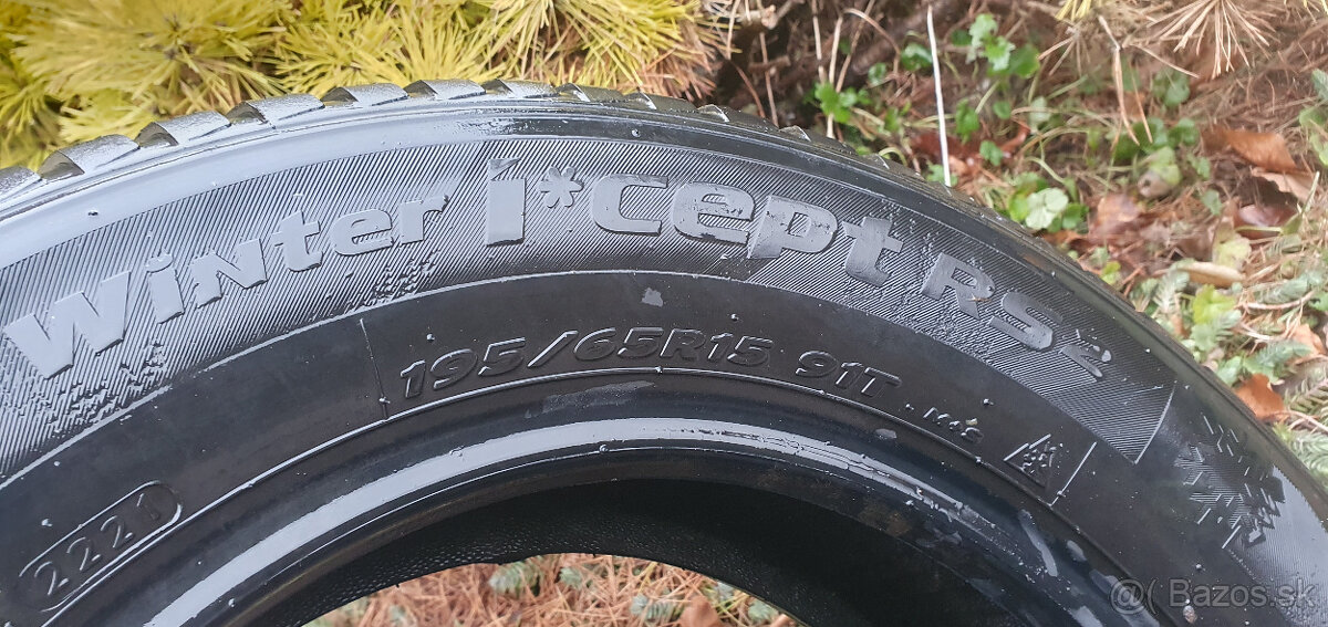 HANKOOK , 195/65 R15, 91T, DOT 21 - 3