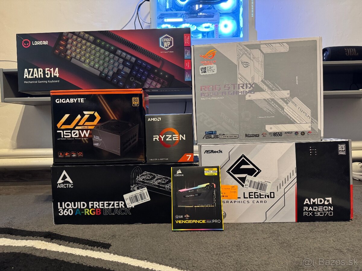 PC – Ryzen 7 5800X / Radeon RX 9070 / 32 GB RAM - 3