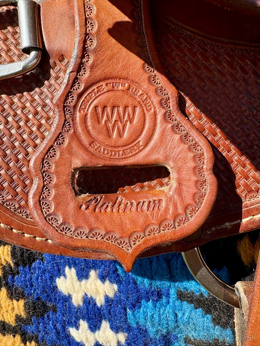 Westernové sedlo Triple W - 3