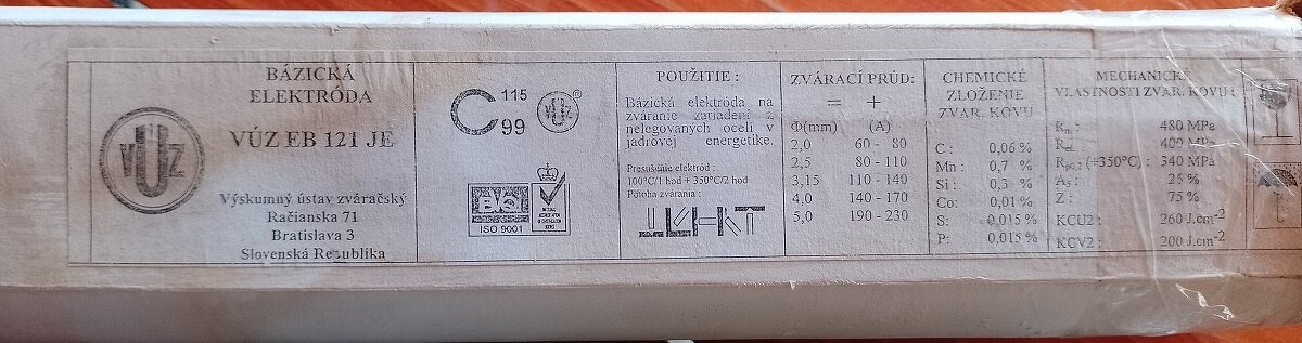 Predám elektródy - 3