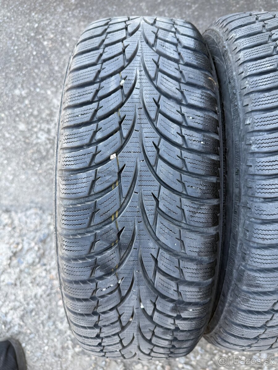 Zimná sada 5x100 185/60r15 fabia dezén 6,83mm - 3