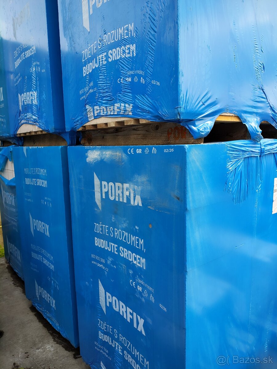 Porfix porobeton tehla - 3