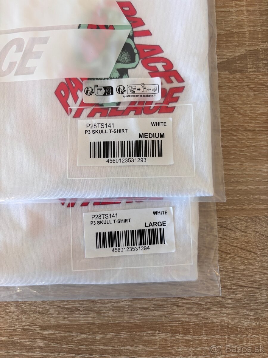 Palace White P3 Skull Tee - 3