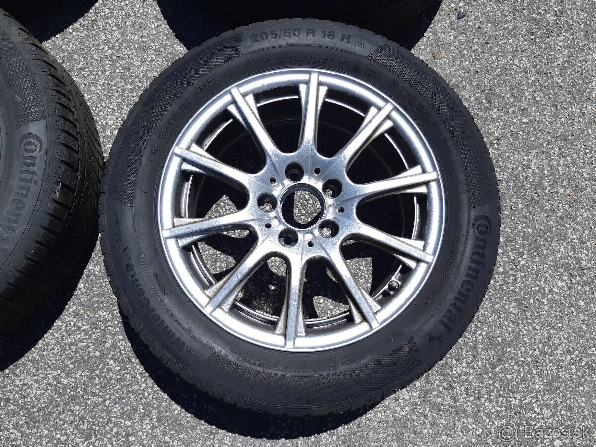 23. Mercedes C Alu disky 205/60 R16 - 3