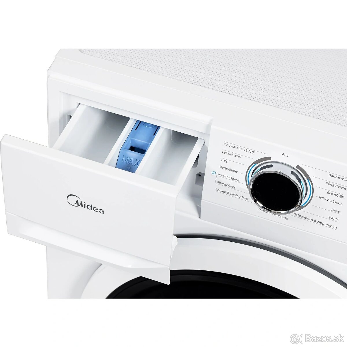 Midea MF110W80B-14A10 – práčka s predným plnením, 8 kg, 1400 - 3