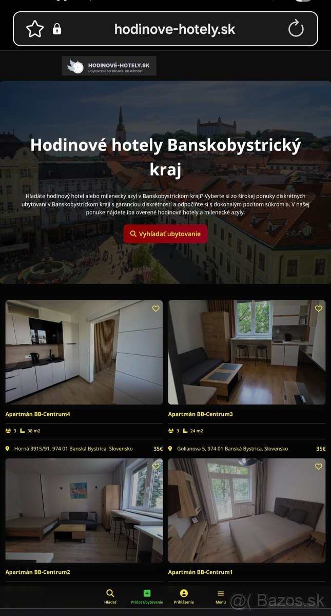 hodinove-hotely.sk Inzercia Zadarmo - 3