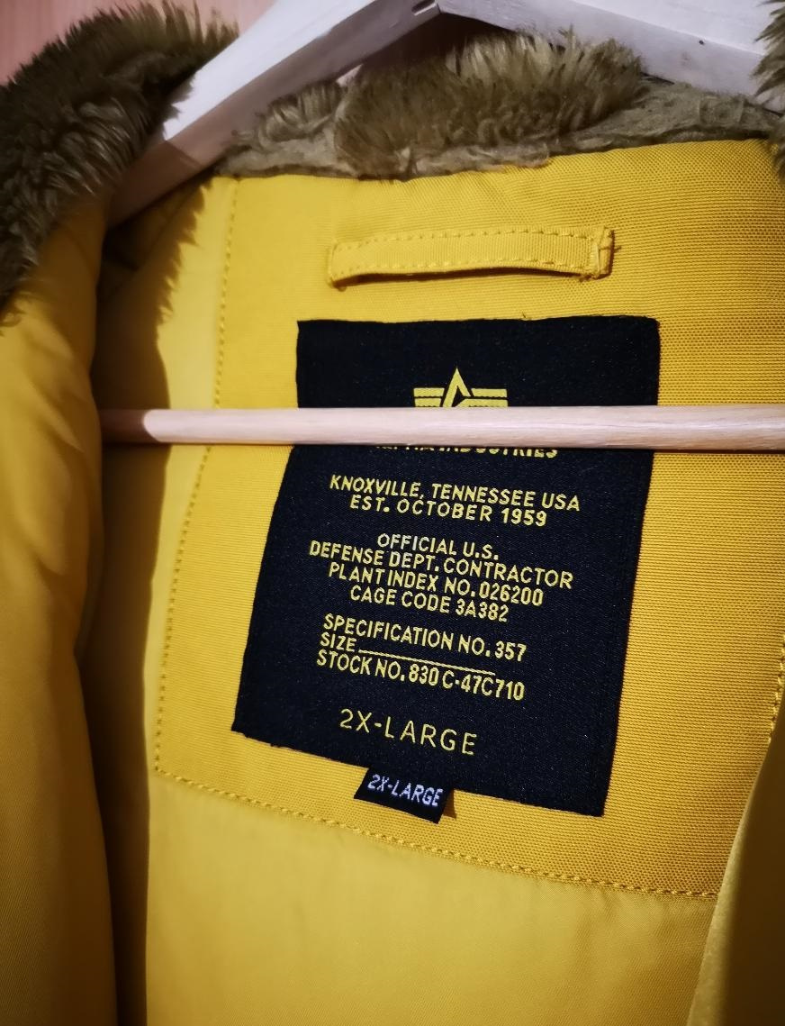 zimna bunda alpha industries xxl - 3