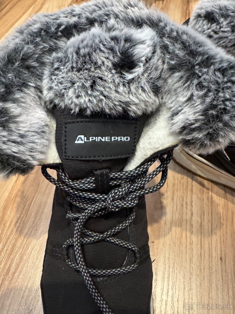 Zateplené topánočky Alpine pro 38 - 3