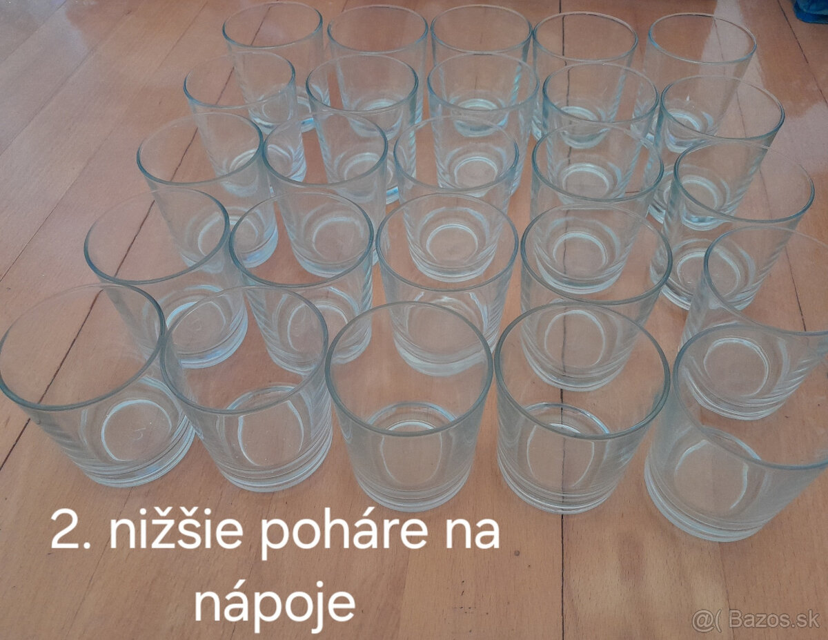 poháre, šálky, misky vhodné do baru a reštaurácie - 3