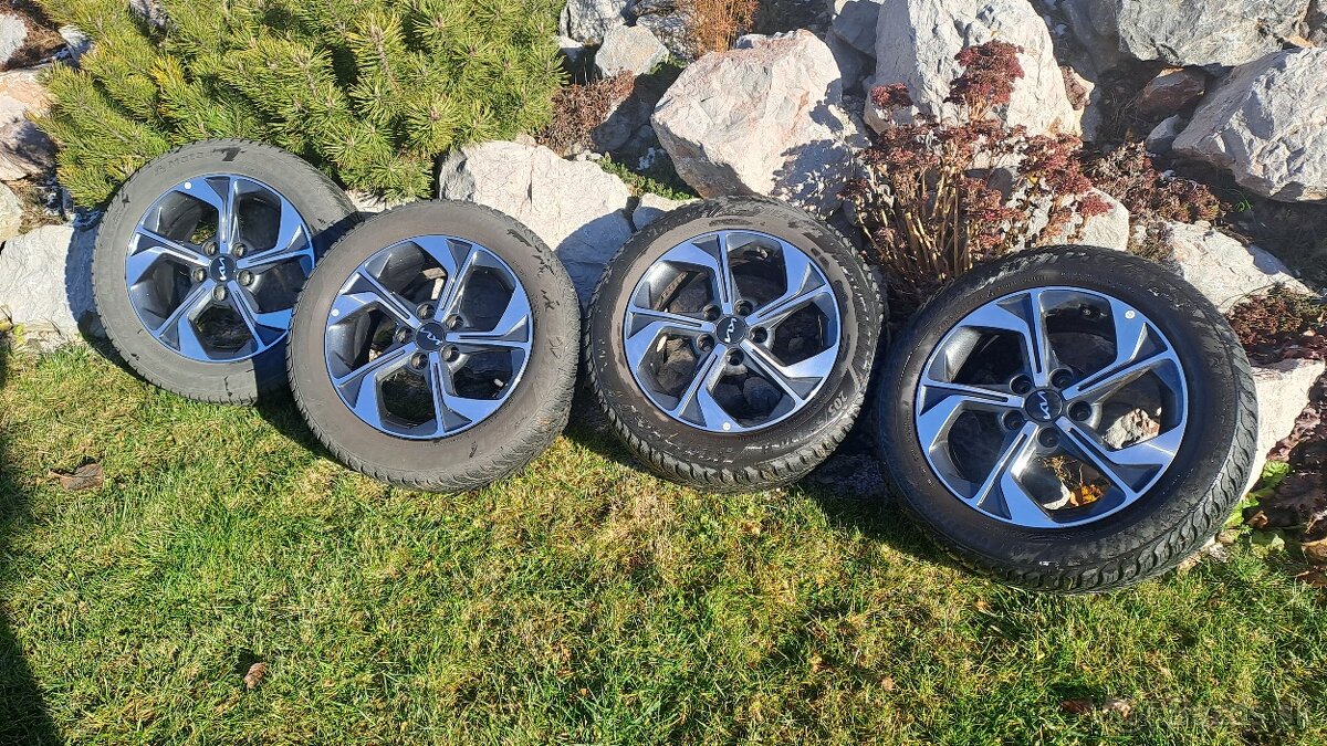 Disky R 16 + pneu, Kia originál - 3