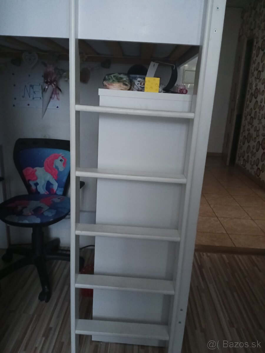 Dievčenská vyvýšená posteľ - 3