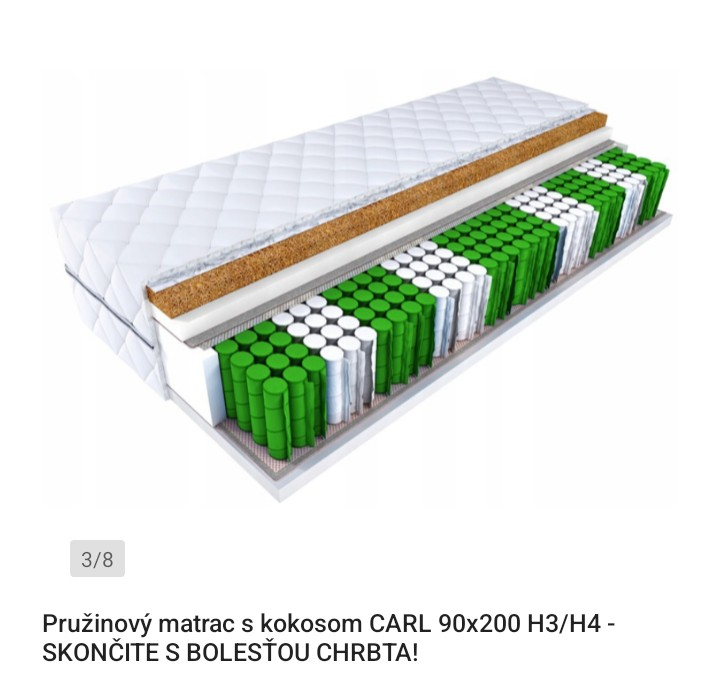 Predám madrac 90/200 - 3