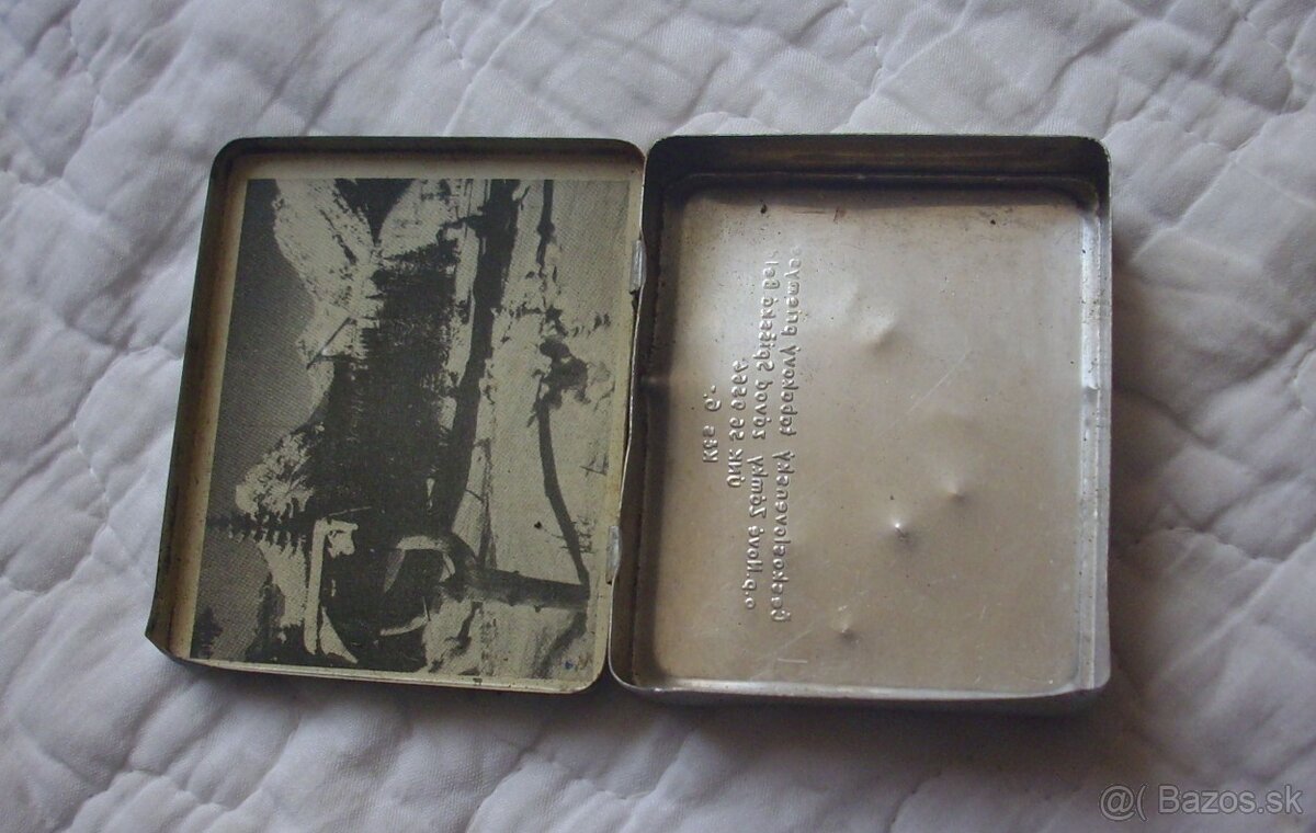 Plechová krabička na cgarety-Tatry - 3