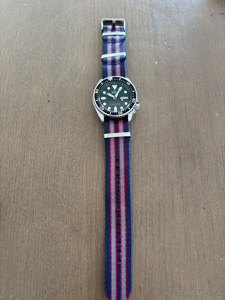 SEIKO SKX007 + military strap - 3