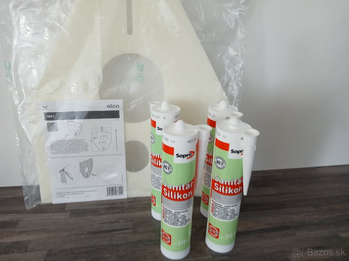 Predám biely silikón a protihlukovú sanitárnu izoláciu - 3