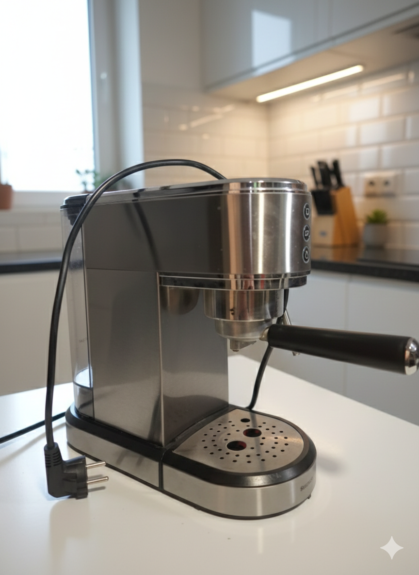 Predám pákový kávovar SilverCrest - 3