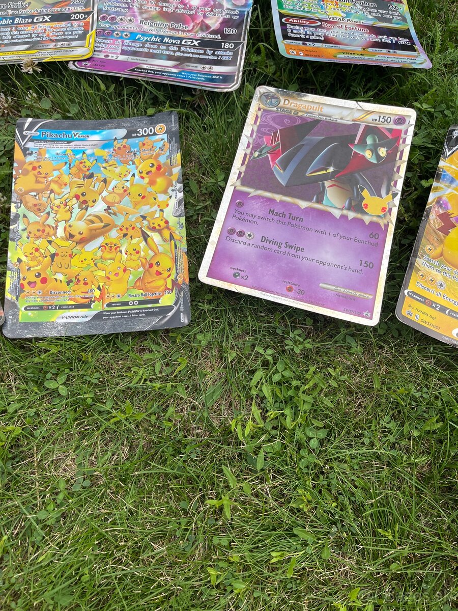 Predám veľké pokemon karty - 3