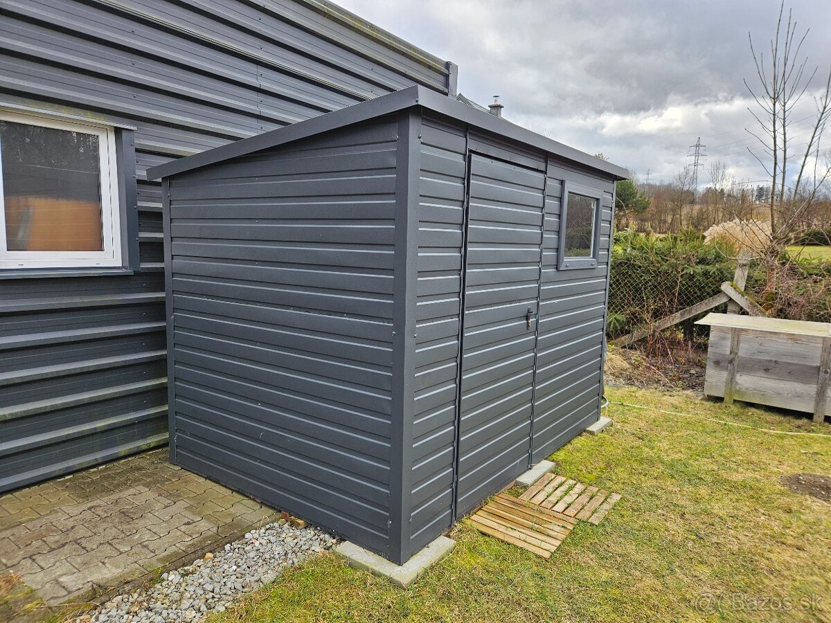 Plechový sklad 3x2 metra - 3