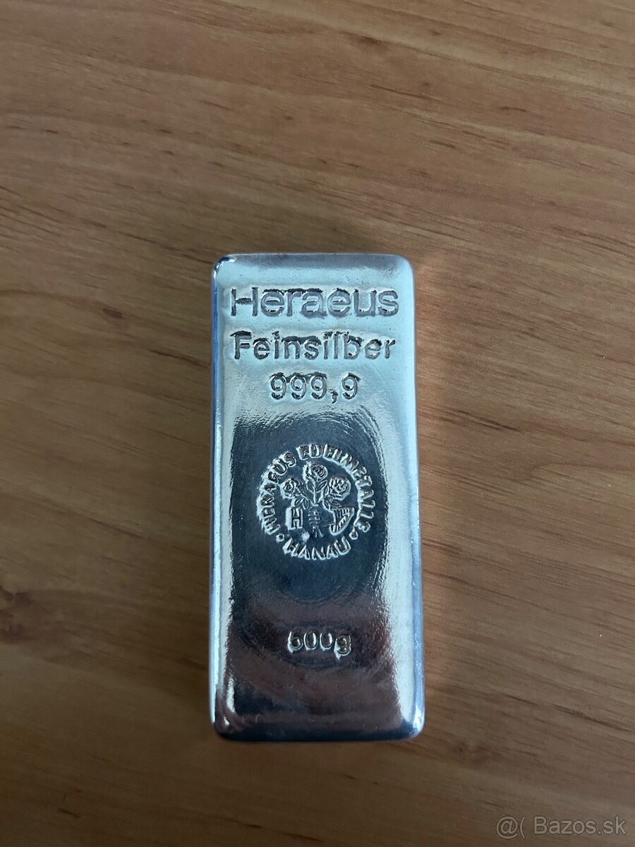 investičné striebro 999,9 - 3