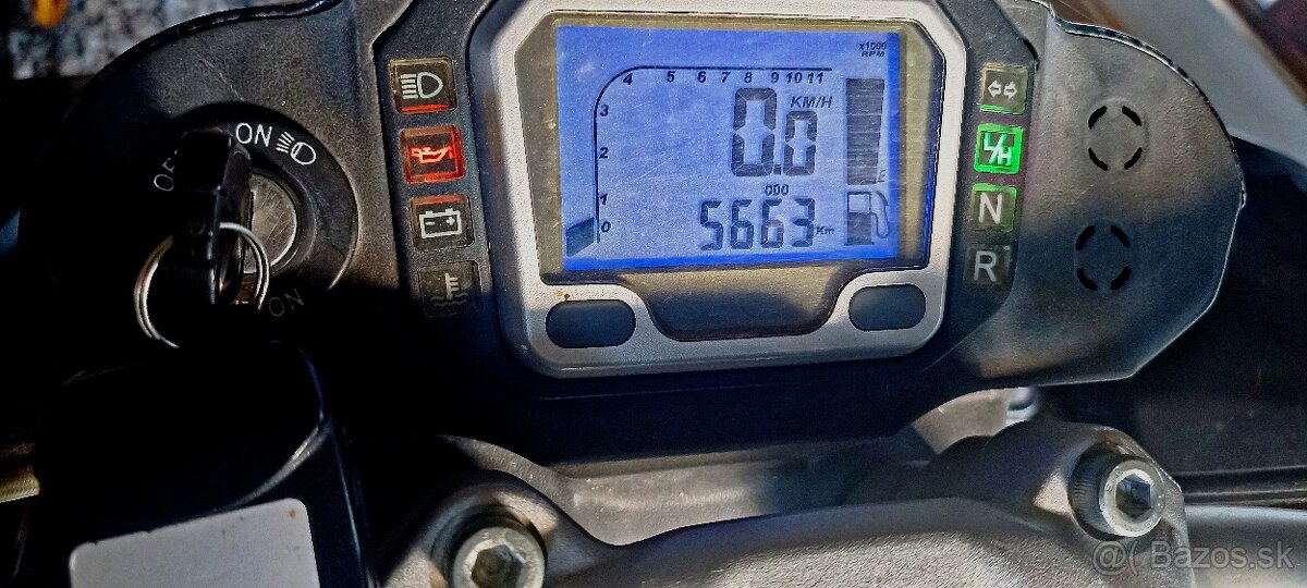 TGB Target 525 4x4 – Vodičák sk. B (L7e), TK do 2030 - 3