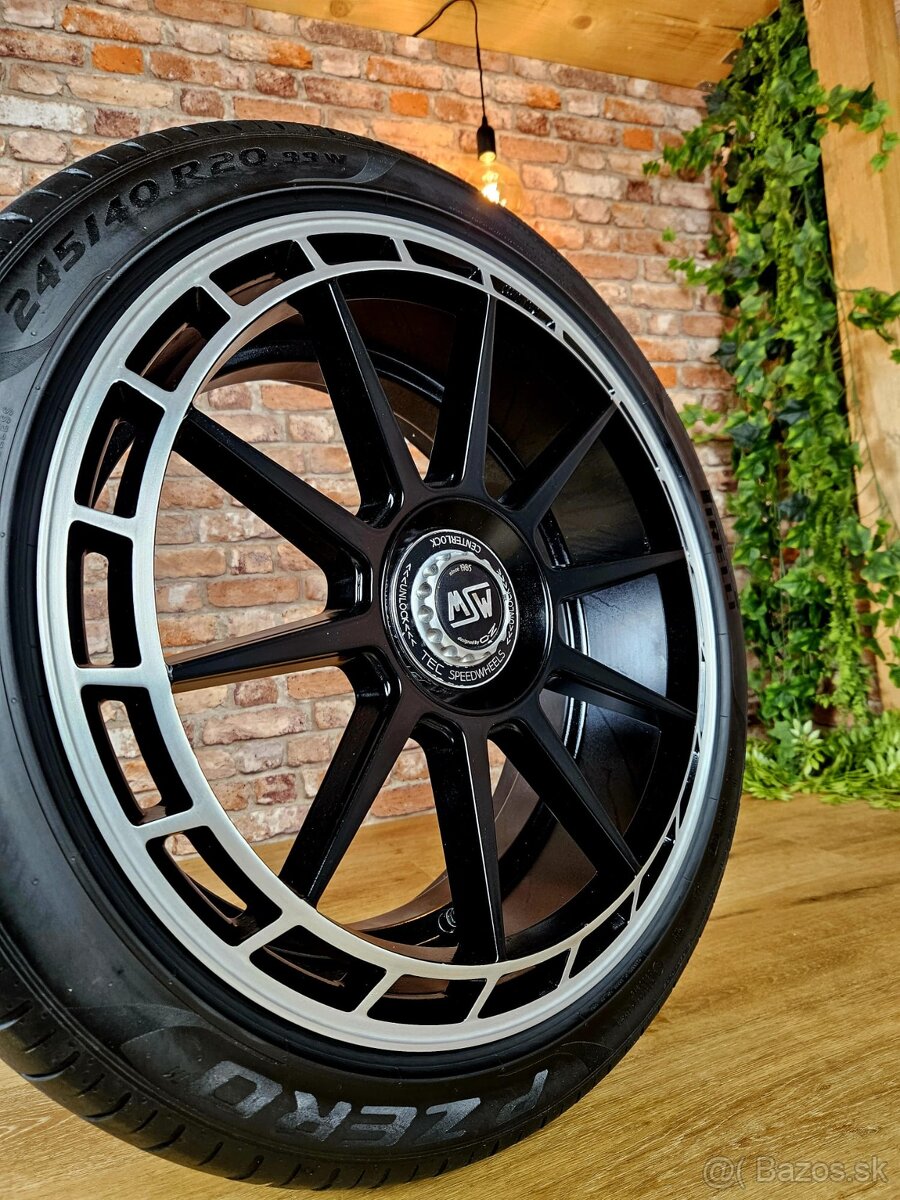 Alu R20 5x108 TEC GT8 Volvo, Peugeot 5008 + 245/40R20 - 3