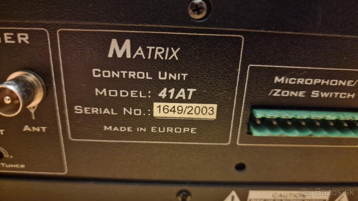 Matrix 41AT - 4x 150W - Zosilovac pre ozvucenie priestorov - 3
