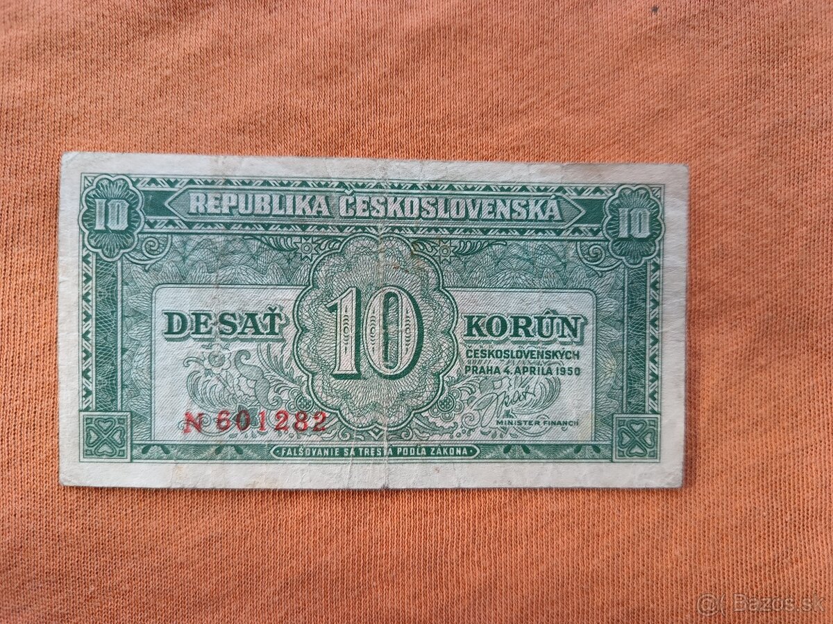 Bankovky ČSR - 5 - 3