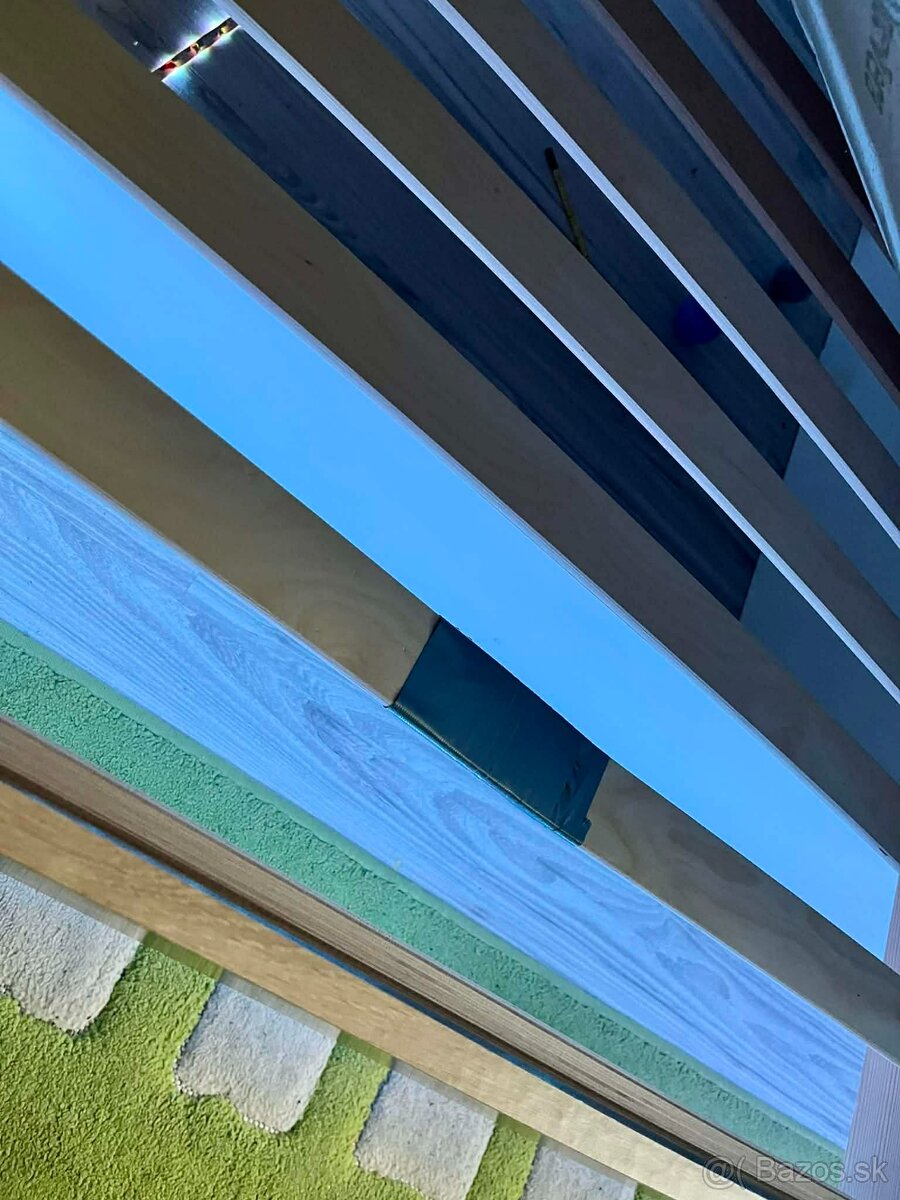 180x200 maželský posteľ s matracom - 3