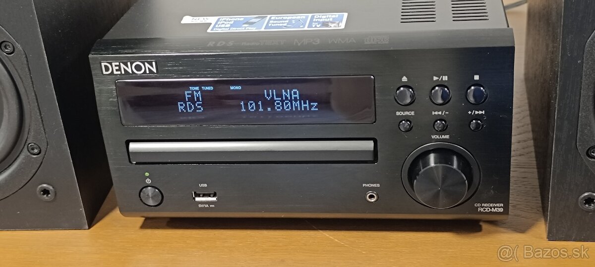 Predám stereo audio systém Denon RCD-M 39 - 3